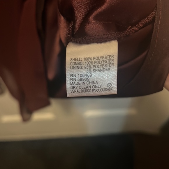 Mixed media empire waist sleeveless dress - Picture 7 of 8